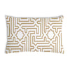 Almohada de salud beige con formas
