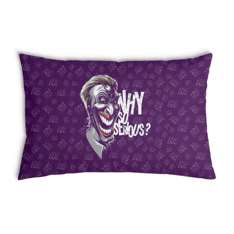 Almohada de salud morada ¿Por qué tan serio?