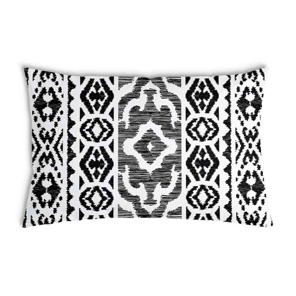 Almohada de salud con formas negras