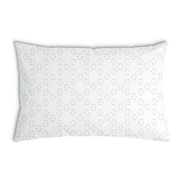 Almohada de salud con dientes de león abstractos