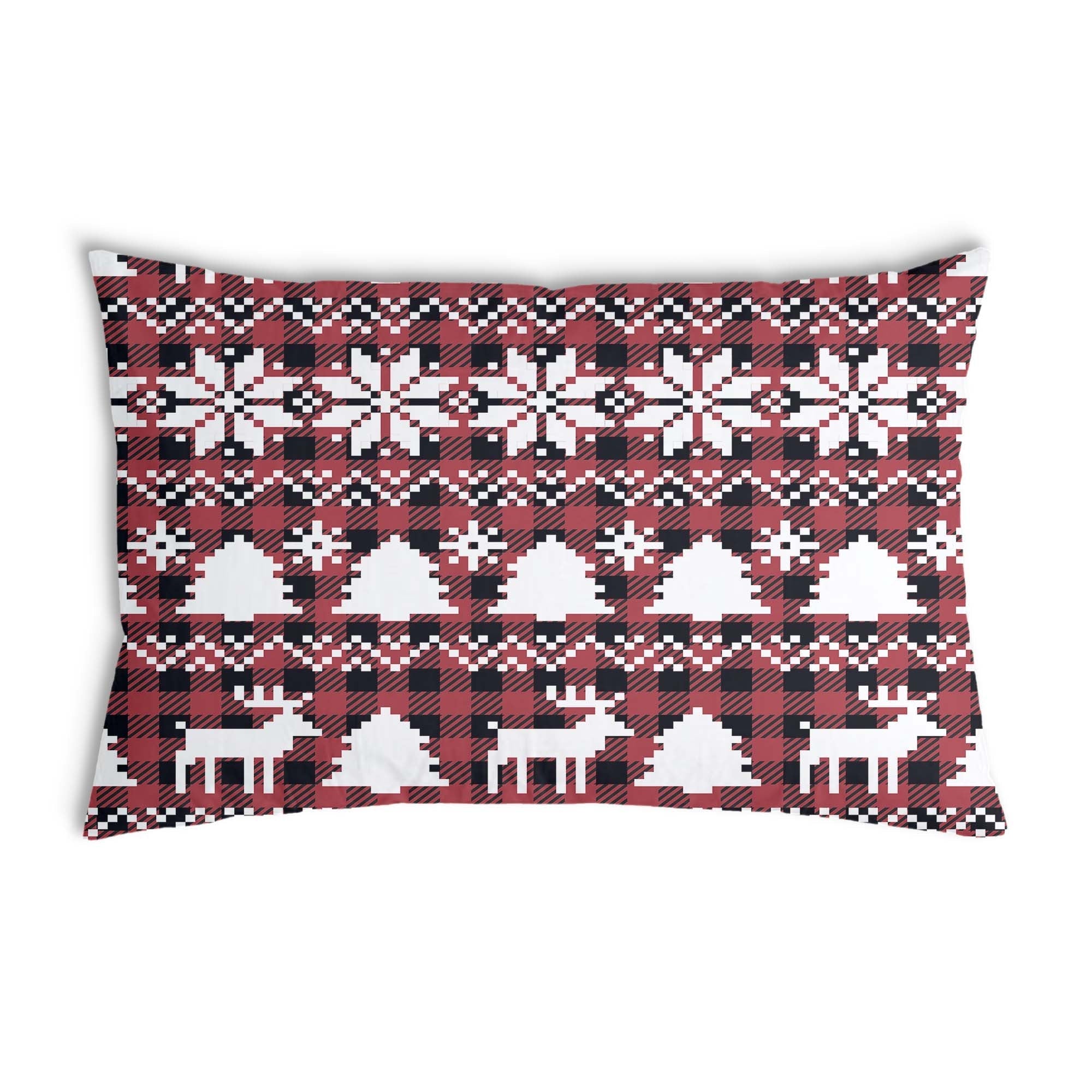 Almohada de salud Karo con motivos navideños