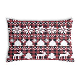 Almohada de salud Karo con motivos navideños