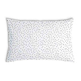 Almohada de salud negra con puntos