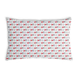Almohada de salud blanca Love U
