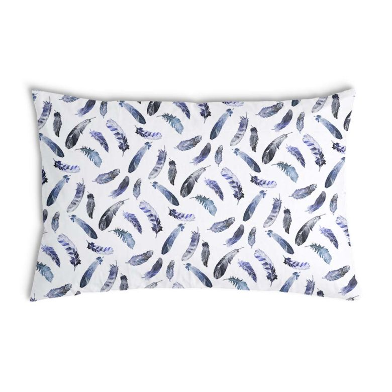 Almohada de salud con plumas