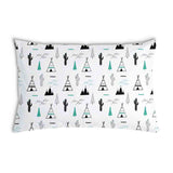 Almohada de salud blanca indio