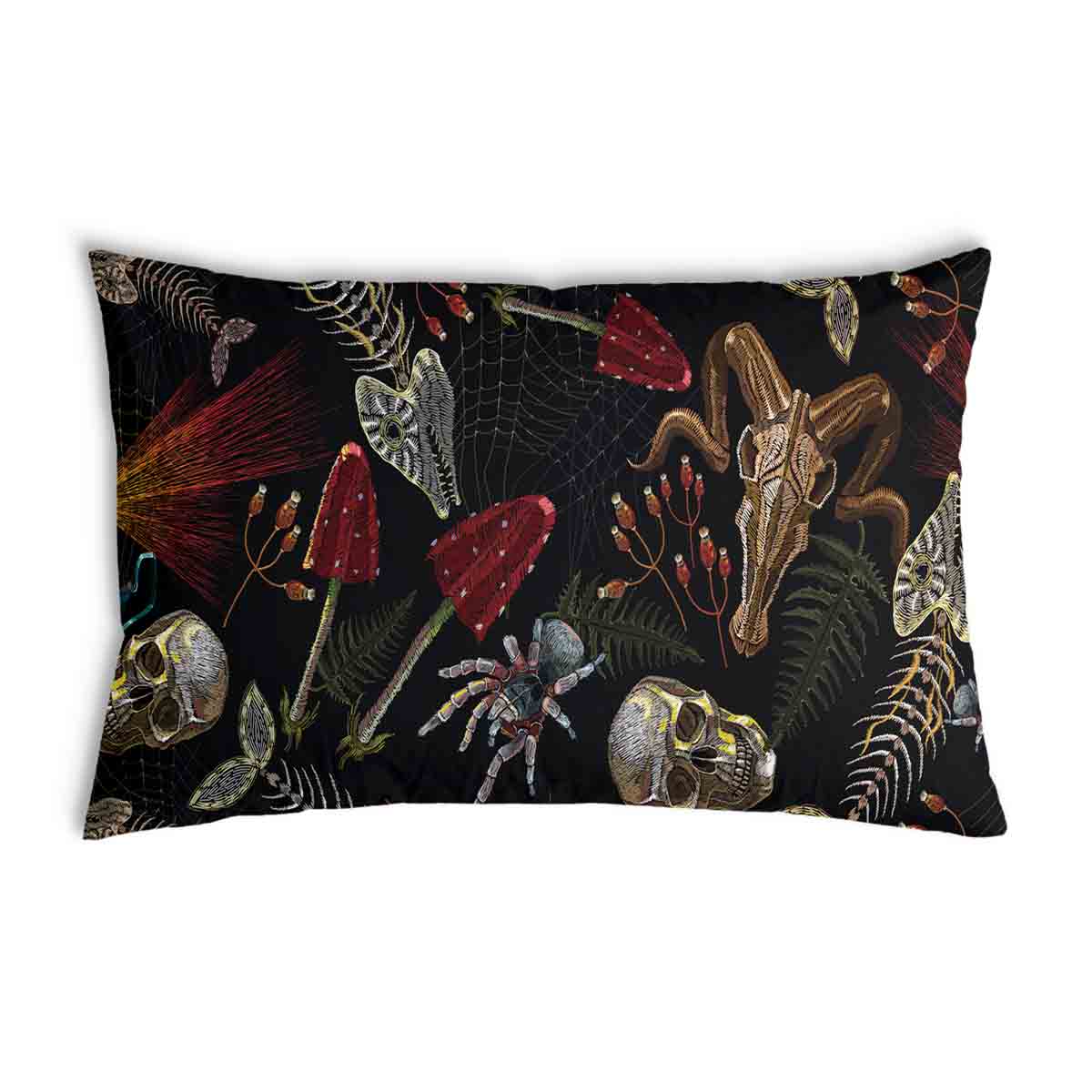Almohada de salud Halloween esqueleto