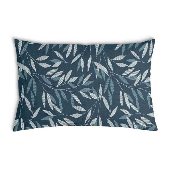 Almohada de salud con ramas azules