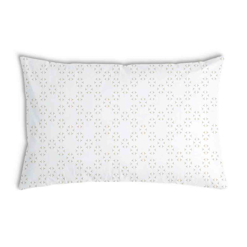 Almohada de salud con dientes de león abstractos