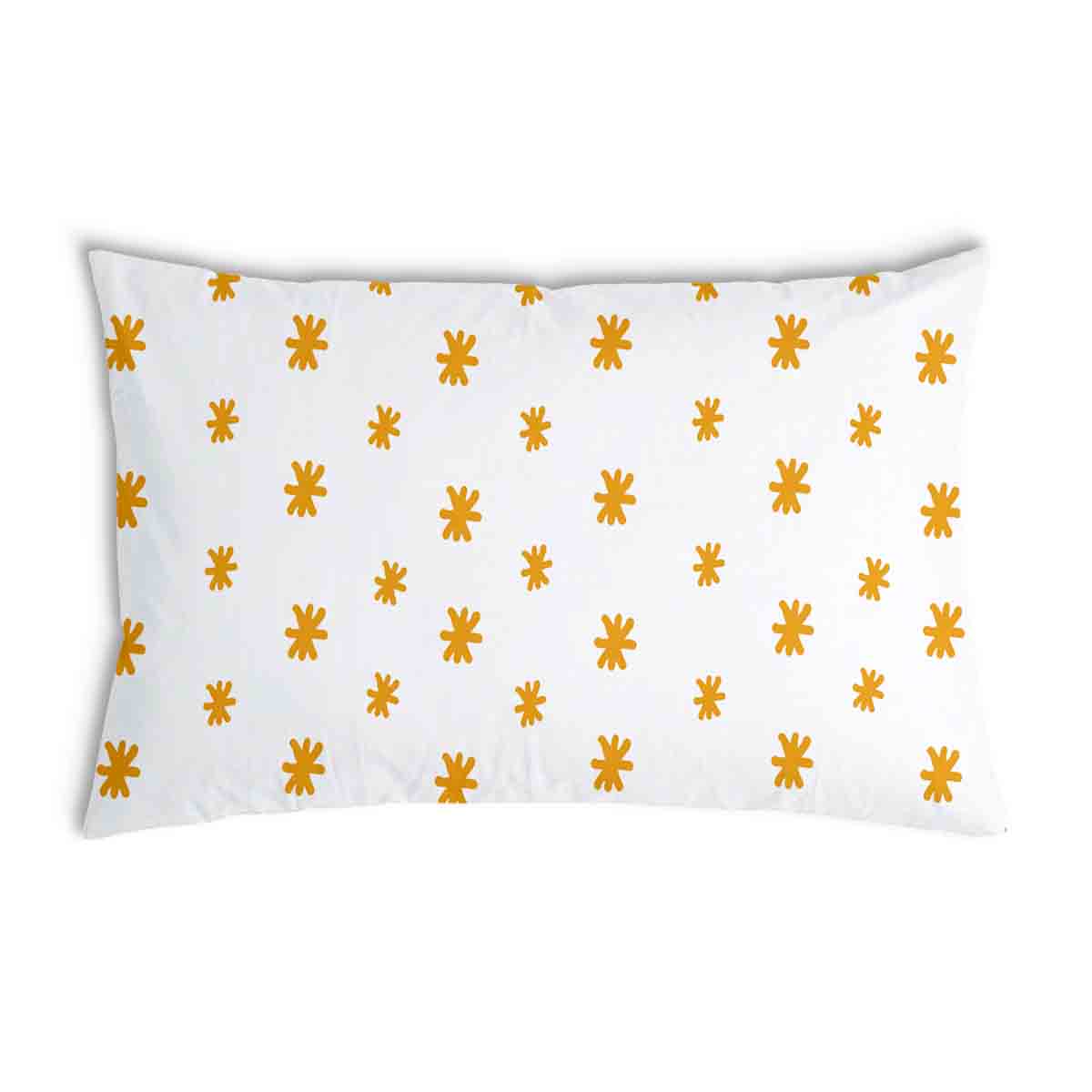 Almohada de salud flores amarillas