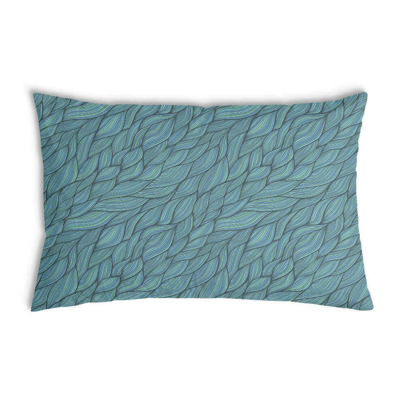 Almohada de salud tejido verde