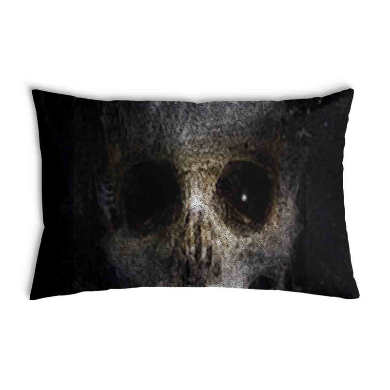 Almohada de salud negra terrorífica