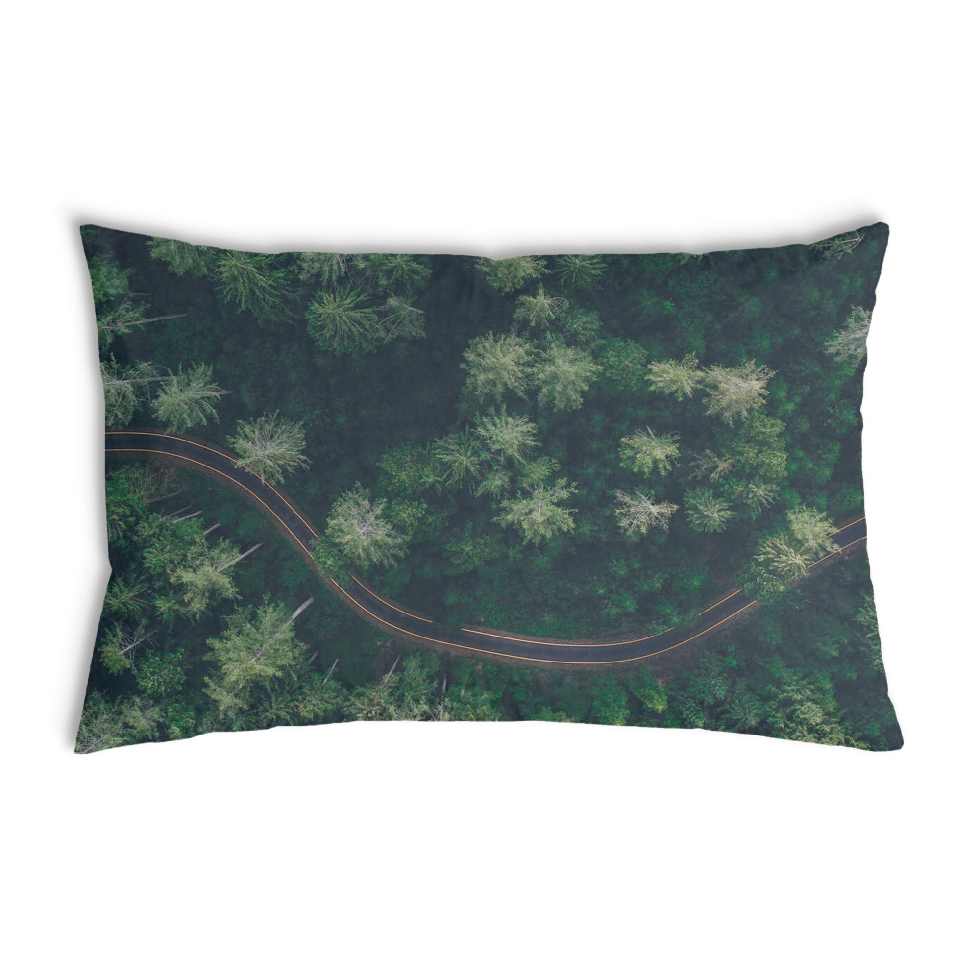 Almohada de salud Calle en el bosque