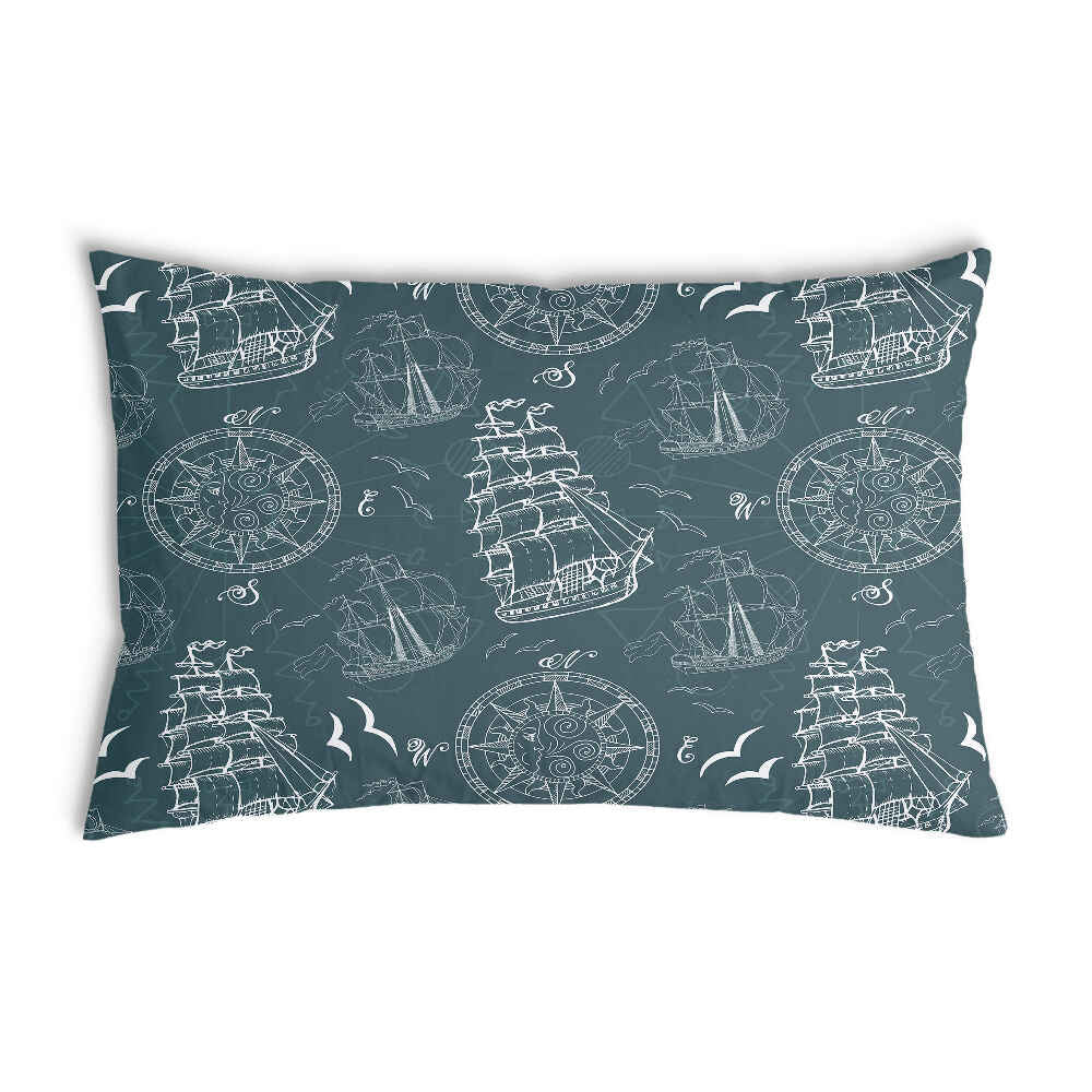 Almohada de salud con barcos