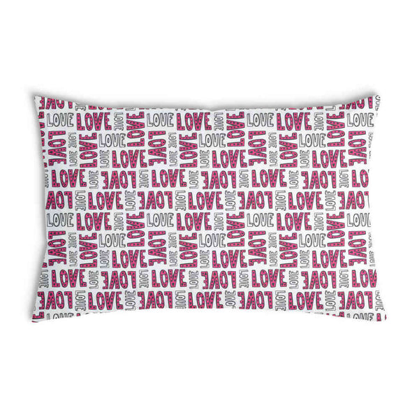 Almohada de salud blanca L.O.V.E