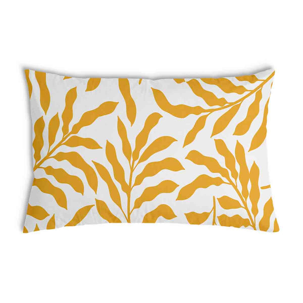 Almohada de salud con ramas amarillas