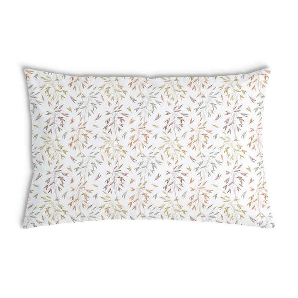 Almohada de salud con delicadas ramas coloridas