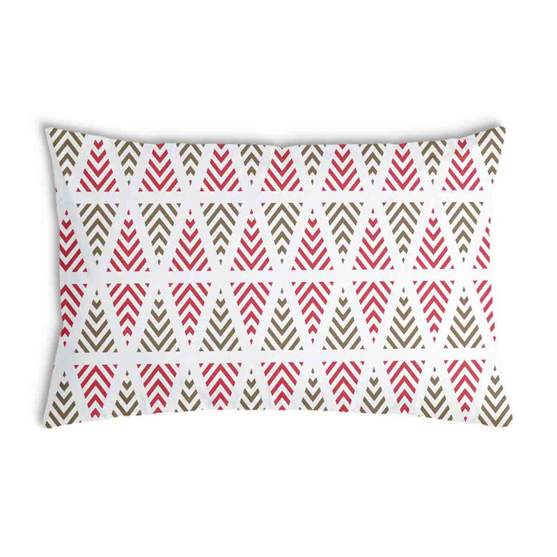 Almohada de salud triángulos navideños