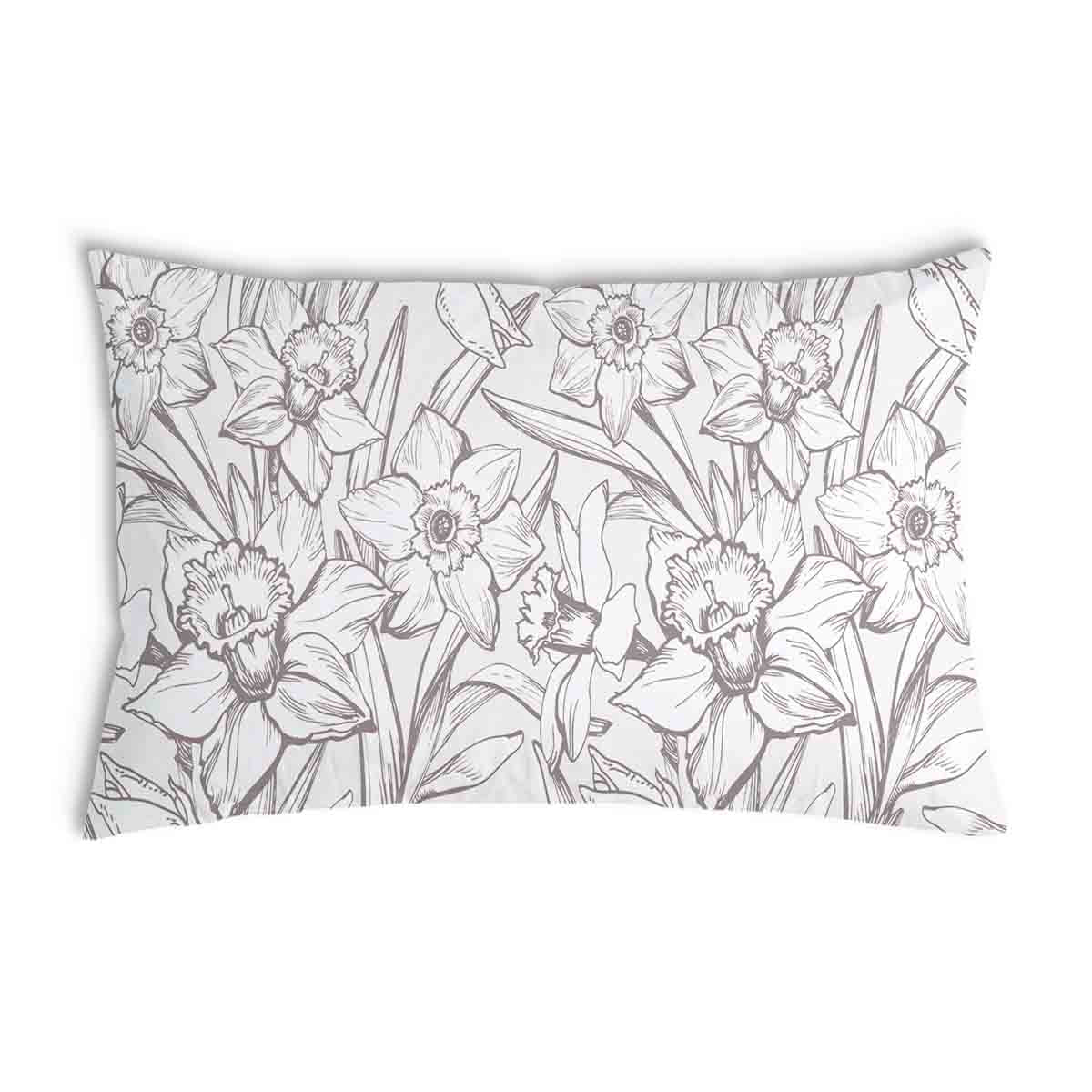 Almohada de salud con narcisos
