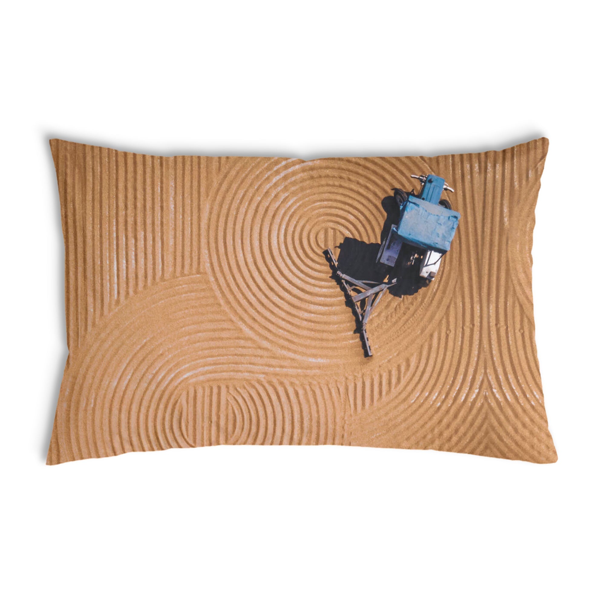 Almohada de salud Círculos en el campo