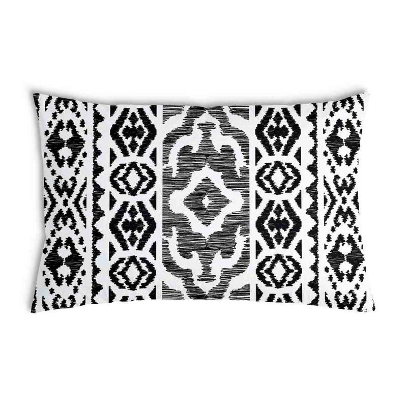Almohada de salud con formas negras