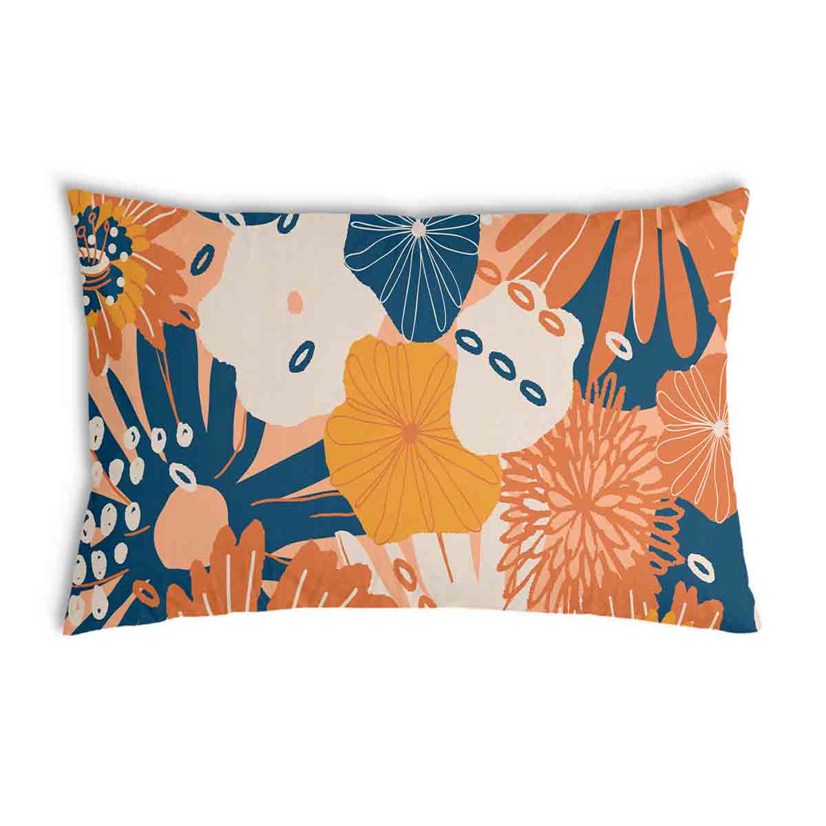 Almohada de salud con flores de gerbera