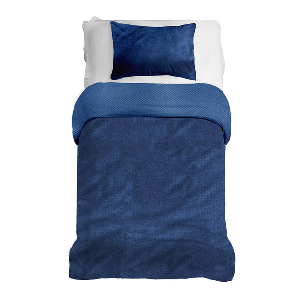 Juego de ropa de cama para todas las estaciones 4 estaciones azul