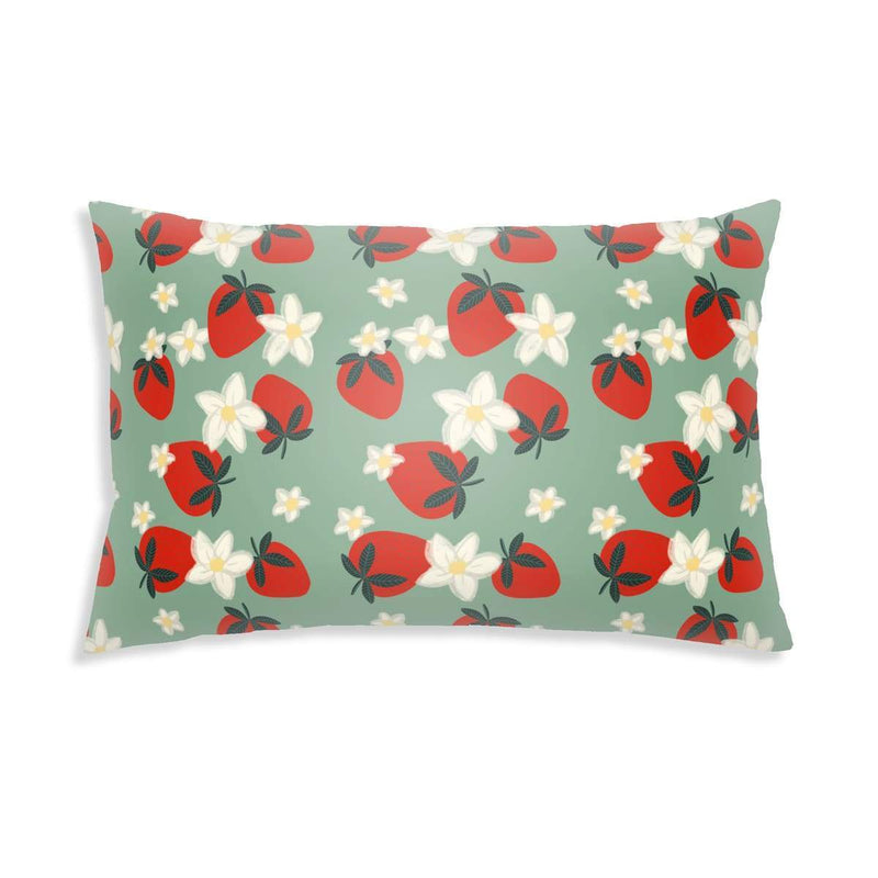 Almohada de salud con diseño de fresas para niños
