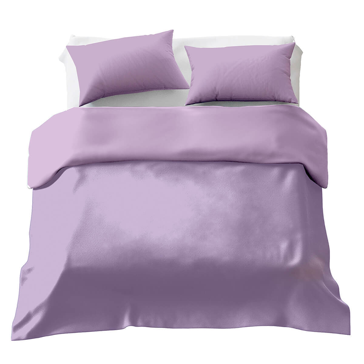 Juego de ropa de cama básico con manta terapéutica lavanda