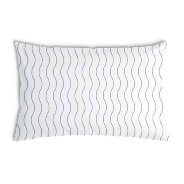 Almohada de salud Olas gris claro