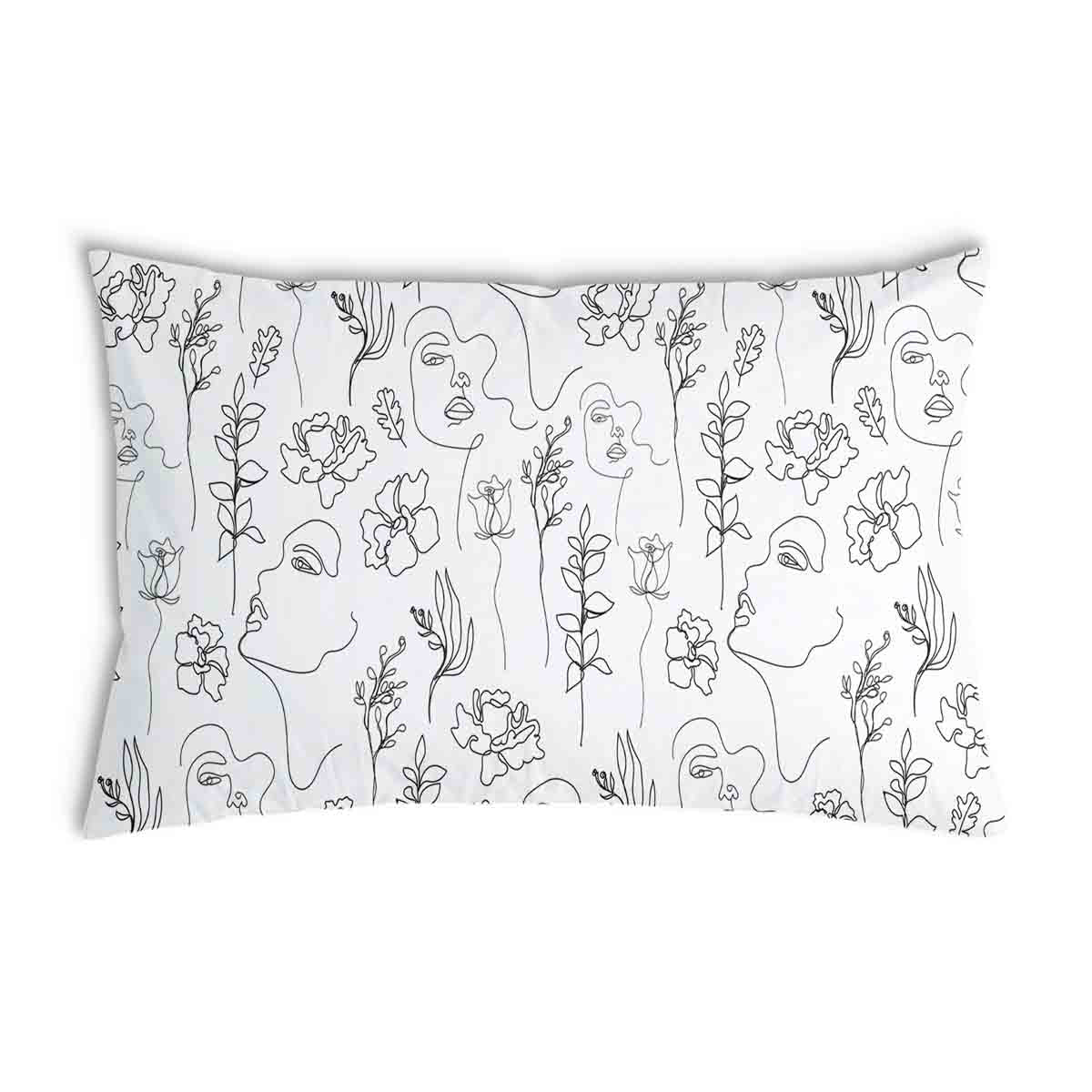 Almohada de salud Boho flores