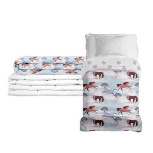 Manta terapéutica original - Manta de peso para caballos con funda de algodón para niños