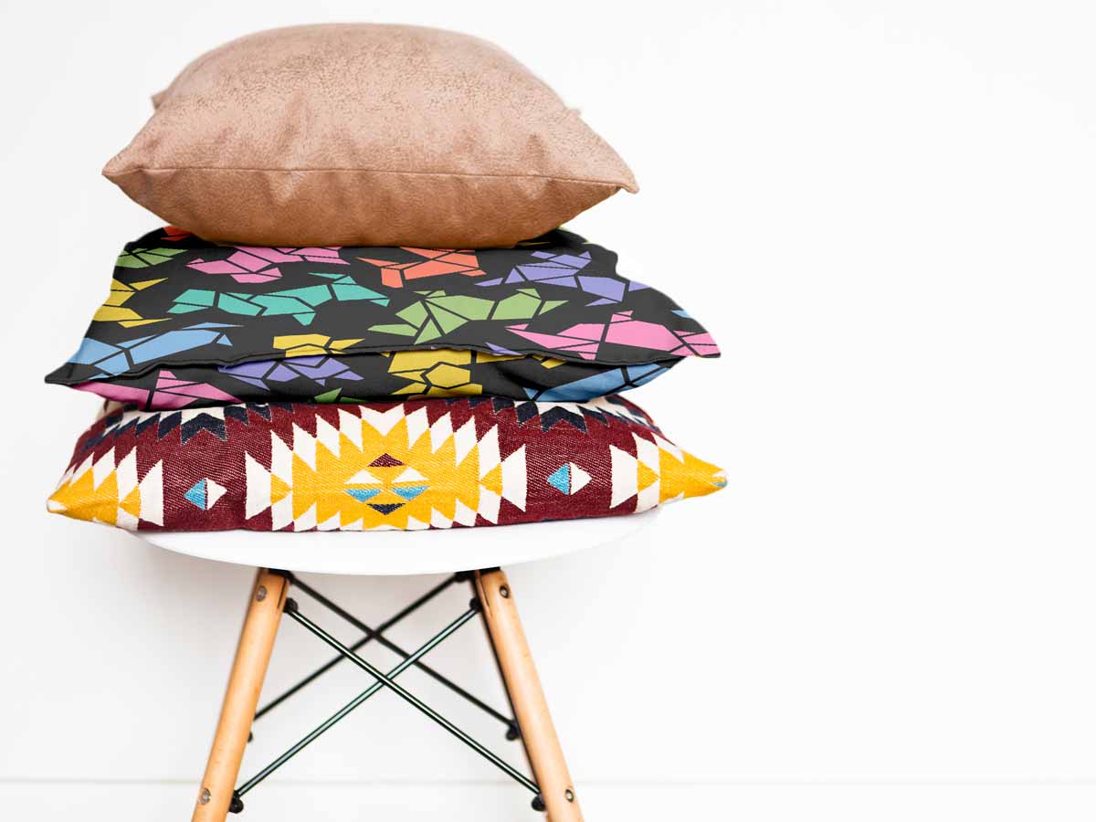 Almohada de salud Origami perro