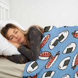 Manta terapéutica original - Funda de algodón con sashimi