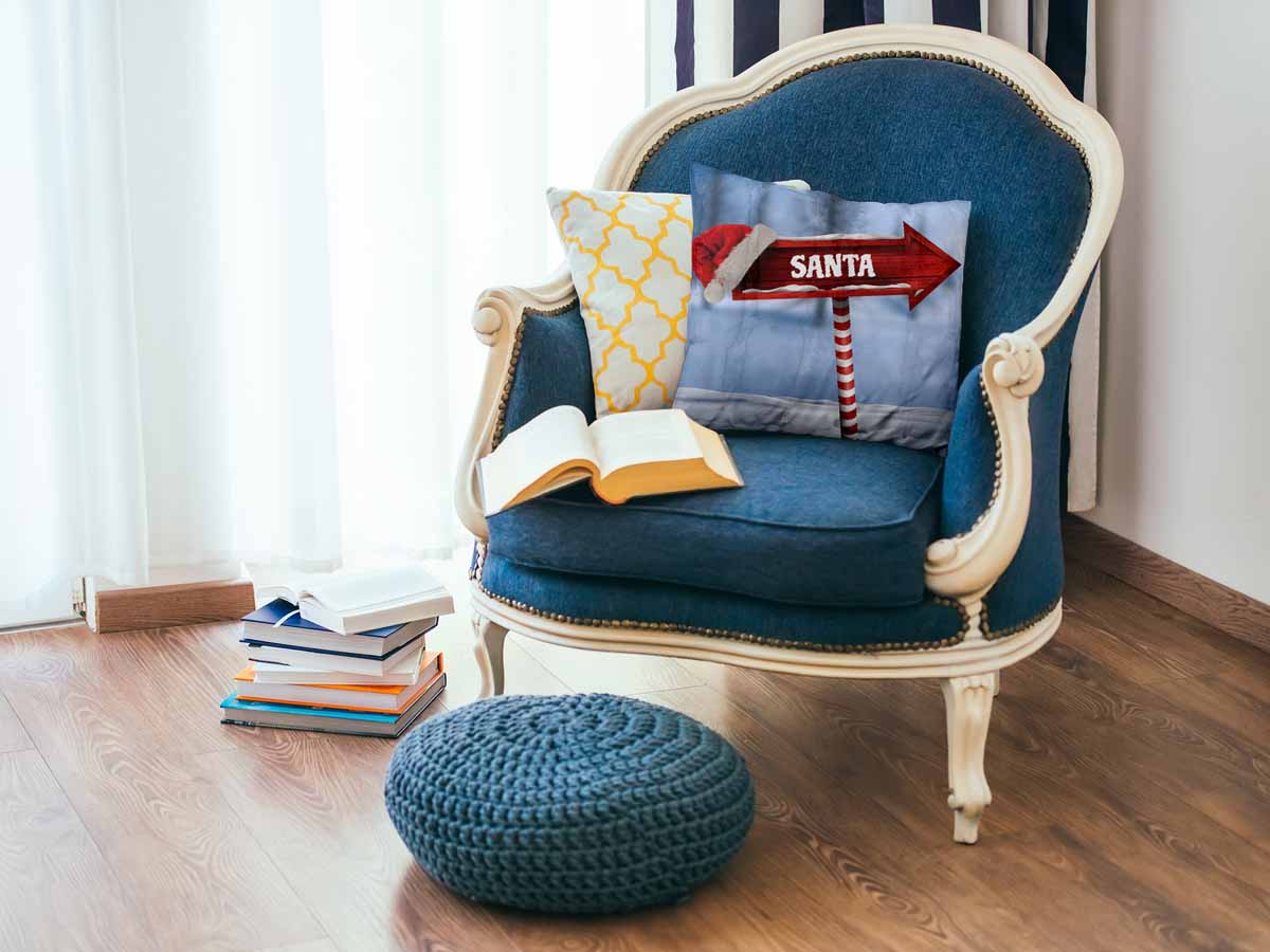 Almohada de salud Santa