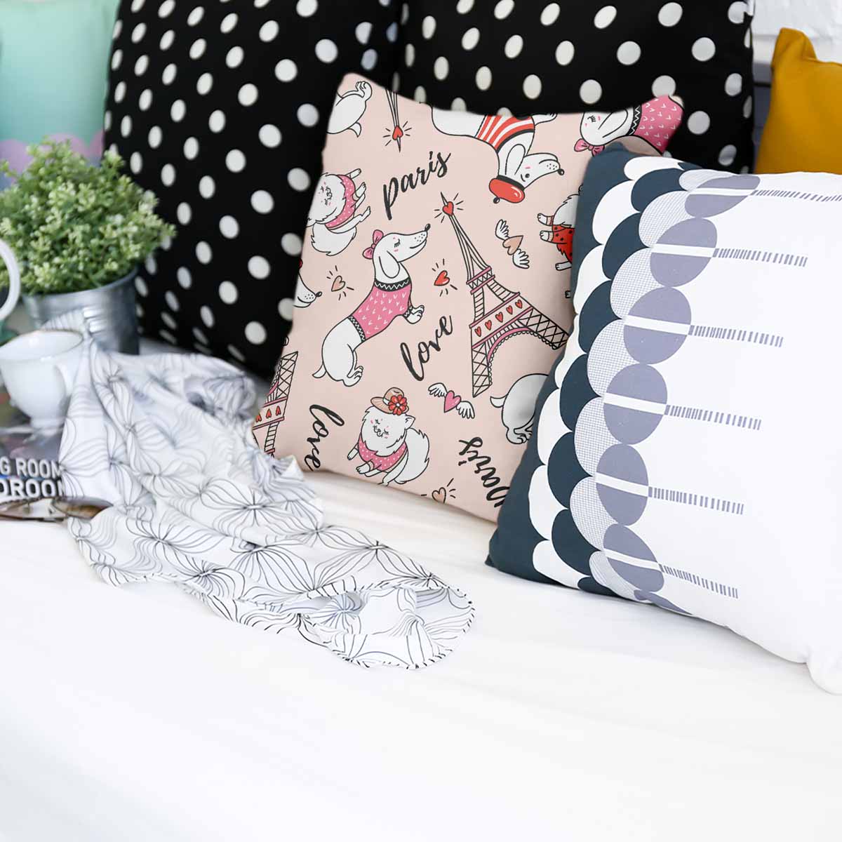 Almohada de salud para perro en París