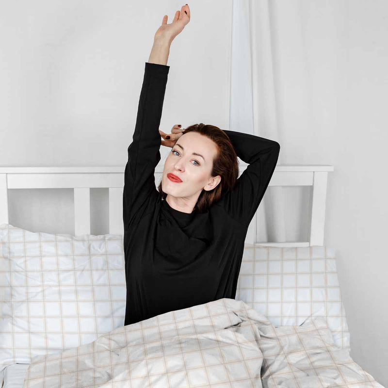 Set de ropa de cama y manta terapéutica naranja beige a cuadros