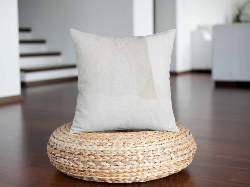 Almohada de salud gris con patrón blanco