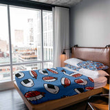 Manta terapéutica original - Funda de algodón con sashimi