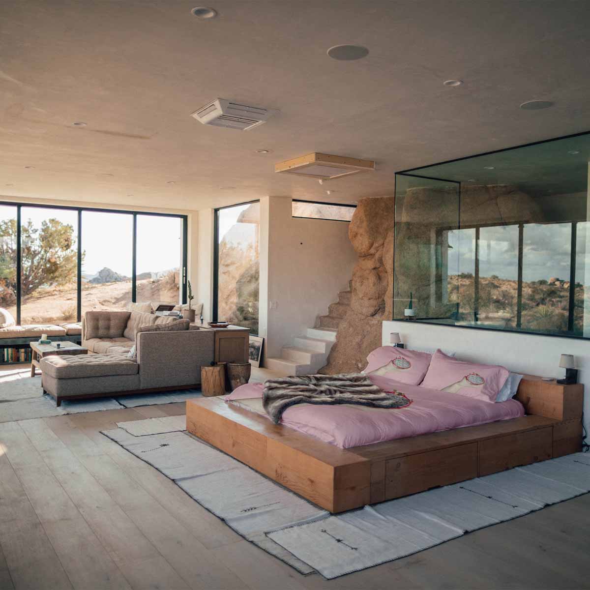 Set de ropa de cama con manta terapéutica rosa con fruta del dragón