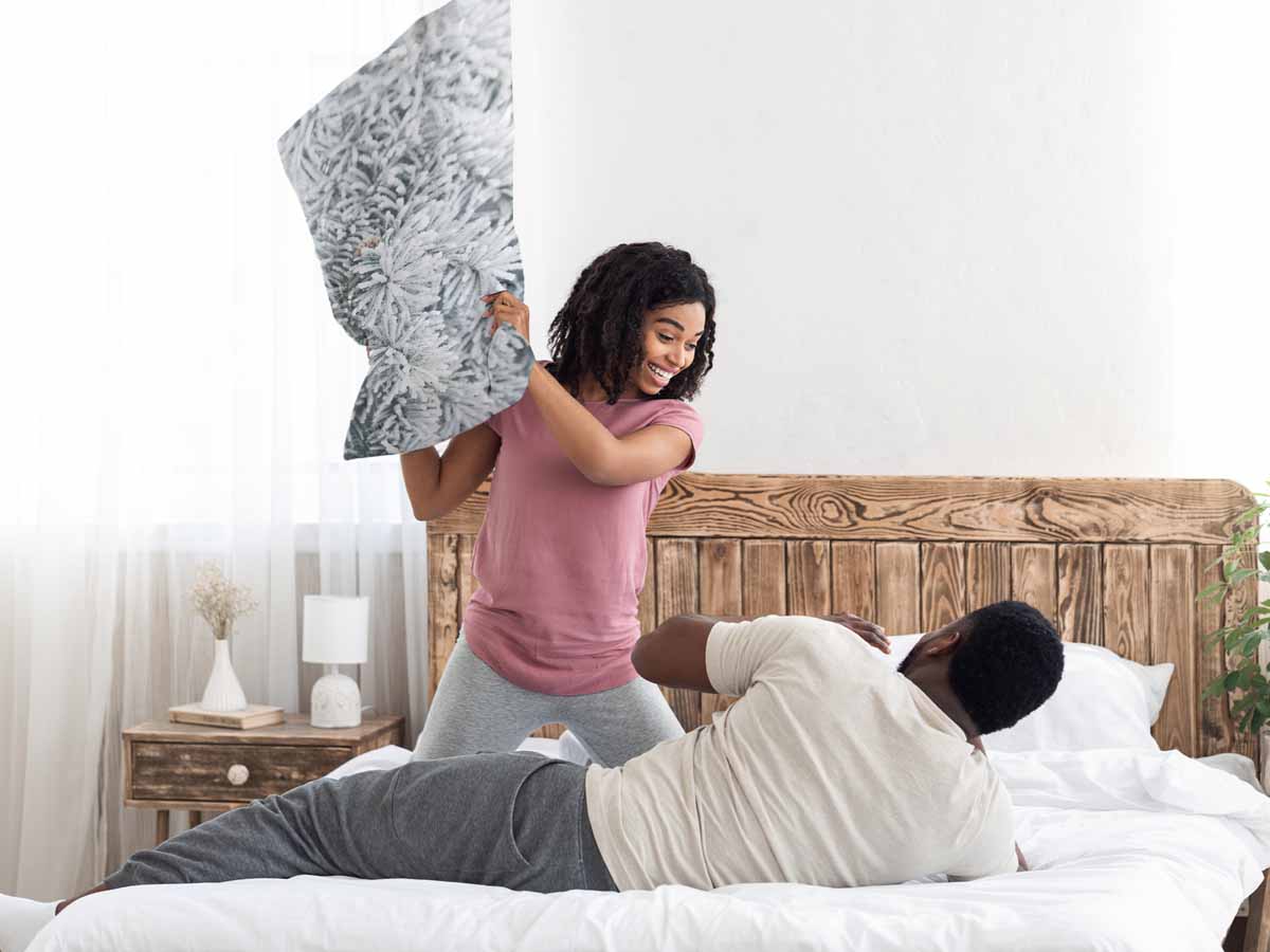 Almohada de salud con carámbanos