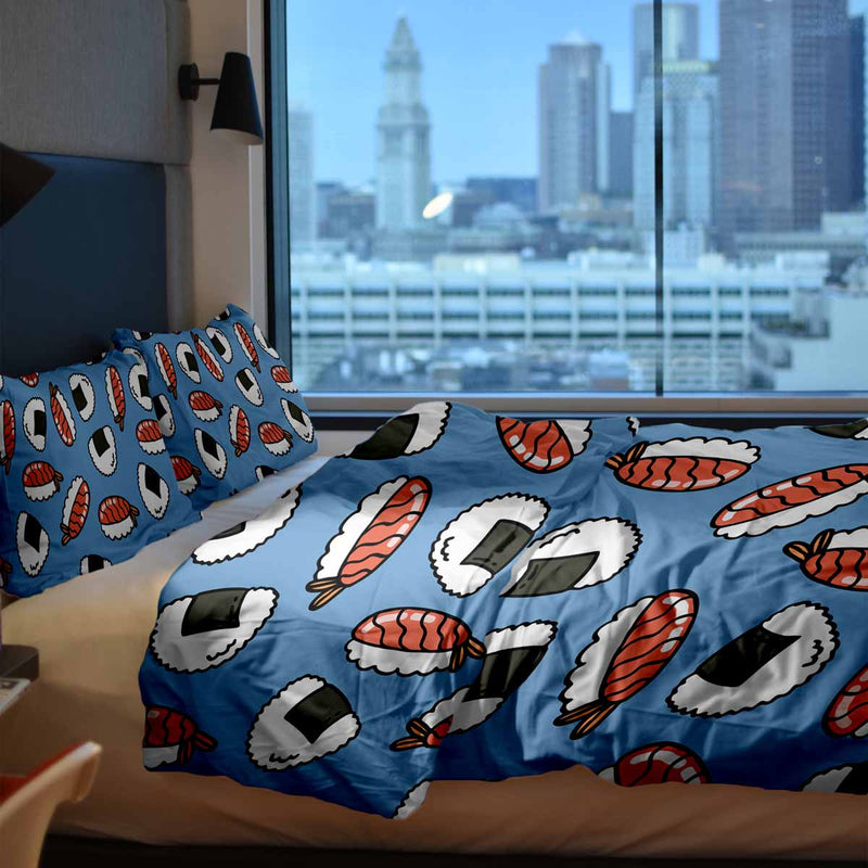 Manta terapéutica original - Funda de algodón con sashimi