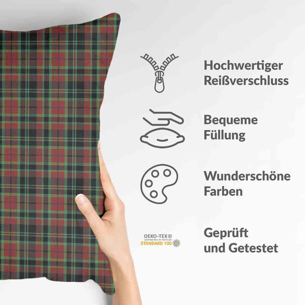 Almohada de salud con cuadro navideño