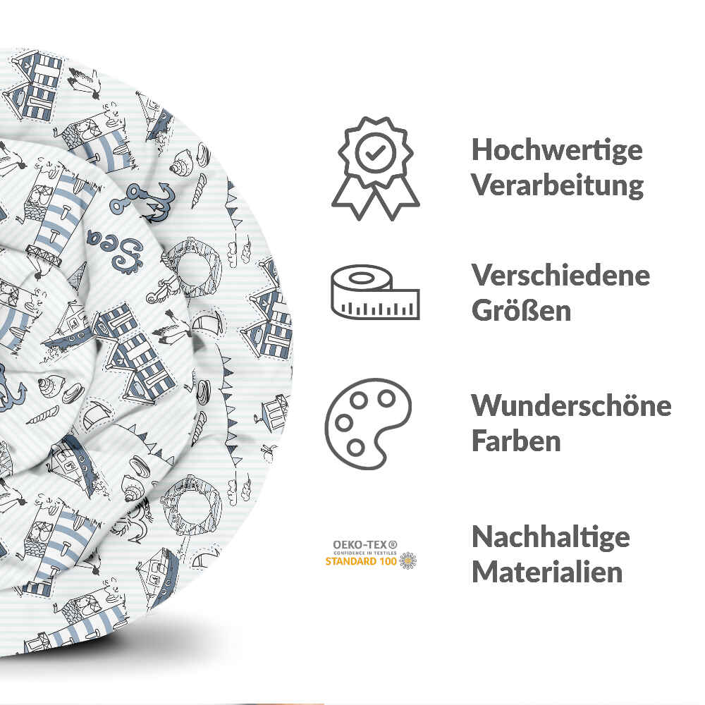 Juego de ropa de cama con manta terapéutica navegación marítima