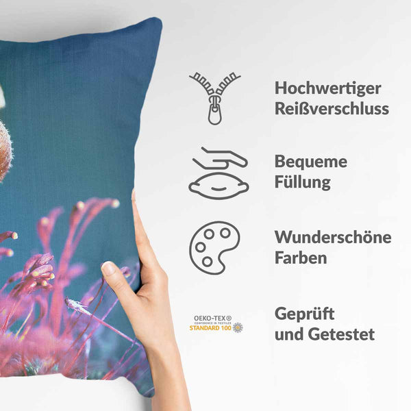 Almohada de salud con hongo y caracol
