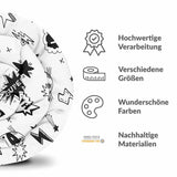 Manta terapéutica original - Funda de algodón blanca superhéroes