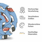 Manta terapéutica original - Funda de algodón con sashimi