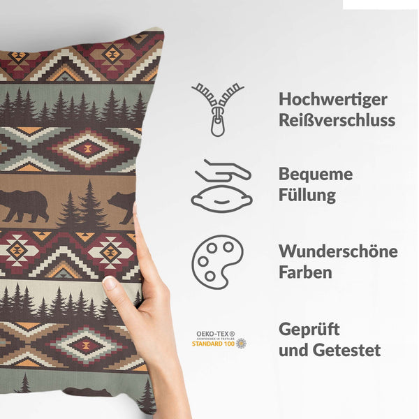 Almohada de salud marrón Noruega