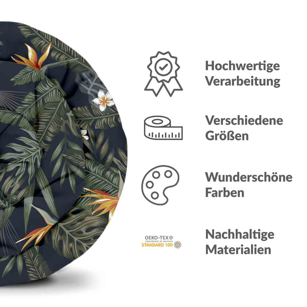 Manta terapéutica original - Funda de algodón Selva tropical