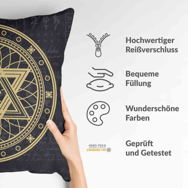 Almohada de salud Brújula Estrella